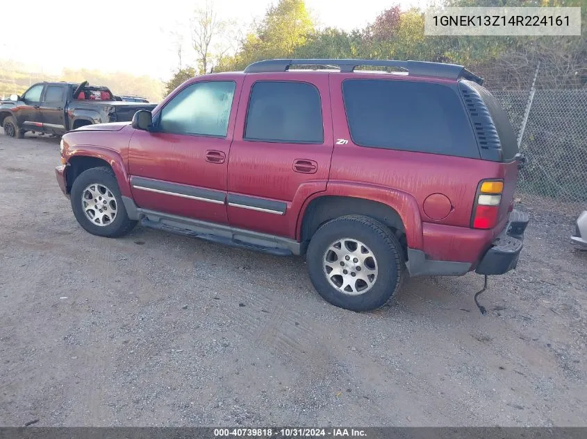 2004 Chevrolet Tahoe Z71 VIN: 1GNEK13Z14R224161 Lot: 40739818