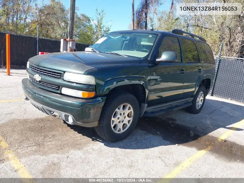 2004 Chevrolet Tahoe Z71 VIN: 1GNEK13Z84R156053 Lot: 40756562