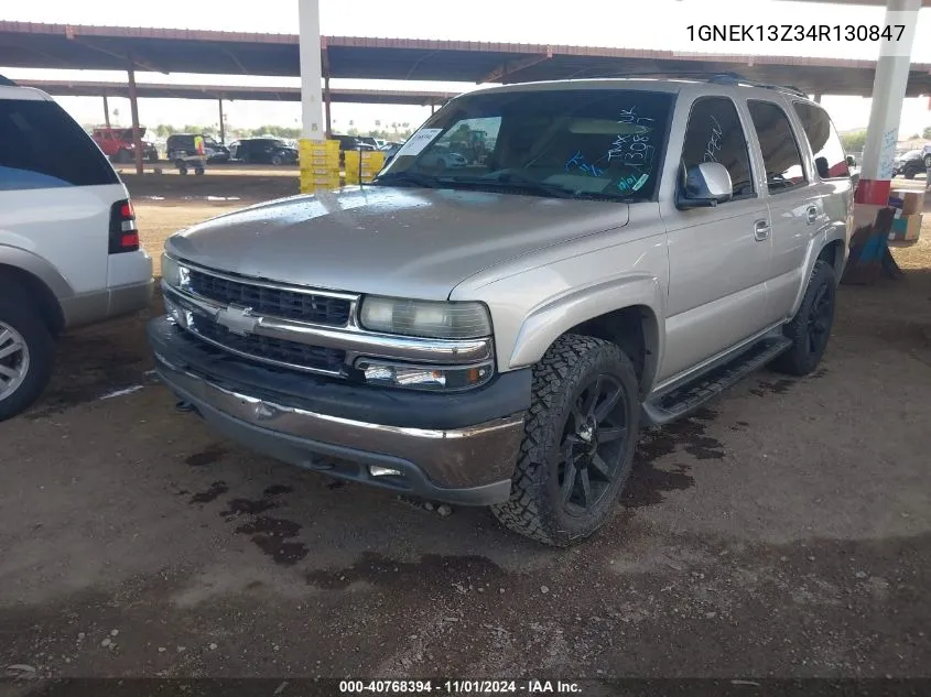 2004 Chevrolet Tahoe Ls VIN: 1GNEK13Z34R130847 Lot: 40768394