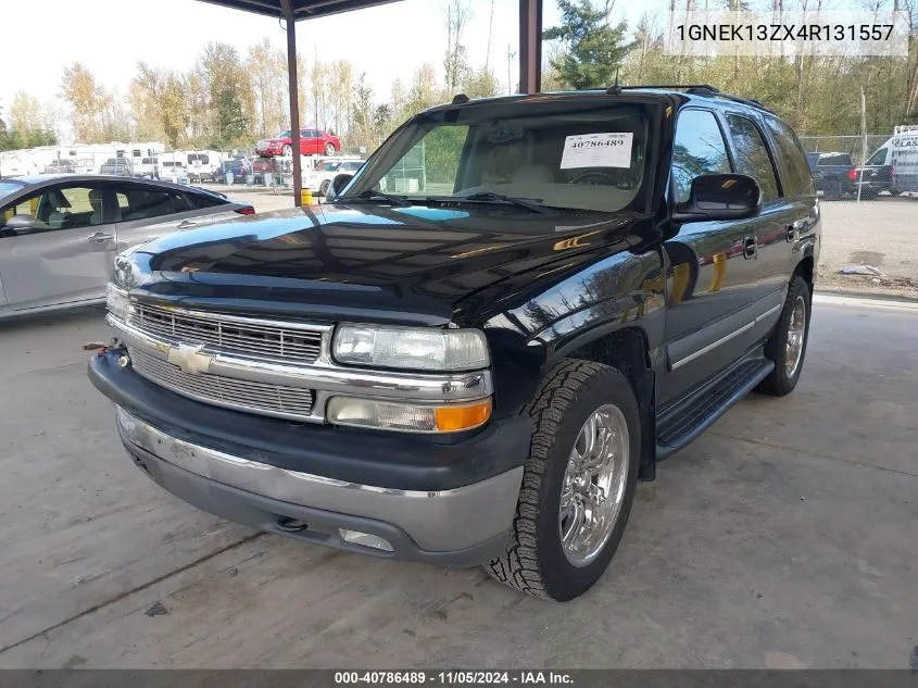 2004 Chevrolet Tahoe Lt VIN: 1GNEK13ZX4R131557 Lot: 40786489