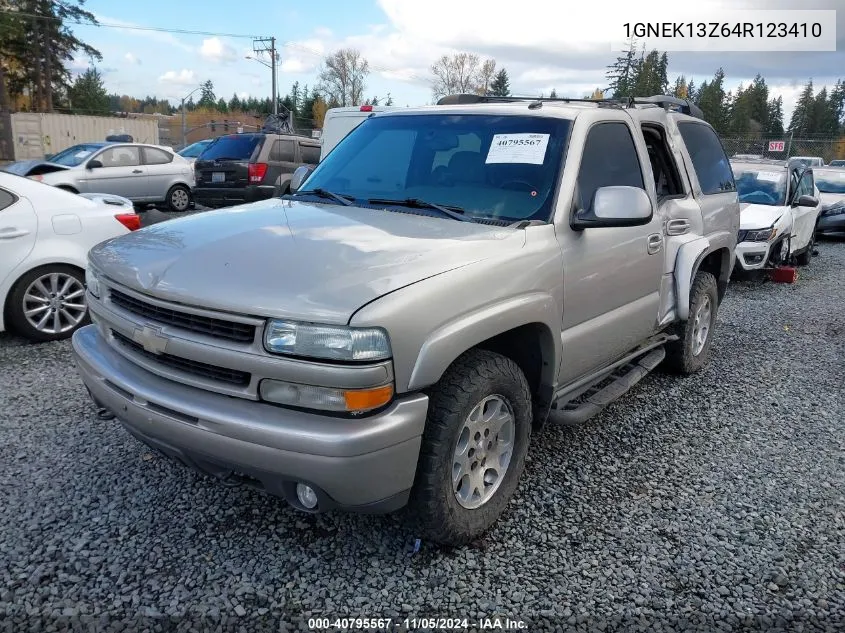 2004 Chevrolet Tahoe Z71 VIN: 1GNEK13Z64R123410 Lot: 40795567