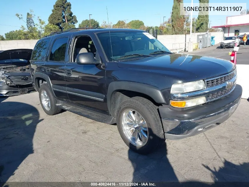 2004 Chevrolet Tahoe Ls VIN: 1GNEC13T14R311907 Lot: 40824416