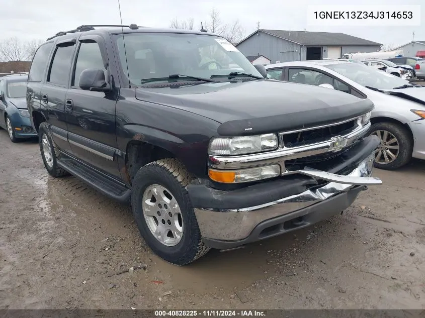 2004 Chevrolet Tahoe Lt VIN: 1GNEK13Z34J314653 Lot: 40828225