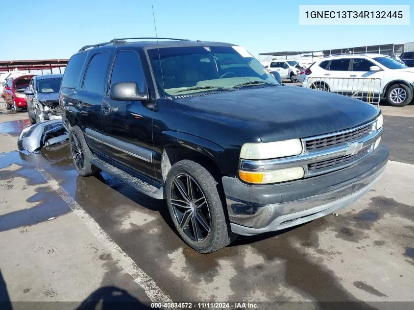 2004 Chevrolet Tahoe Ls VIN: 1GNEC13T34R132445 Lot: 40834572