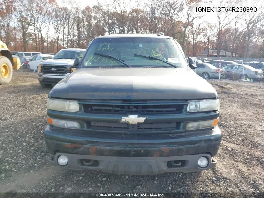 1GNEK13T64R230890 2004 Chevrolet Tahoe Z71