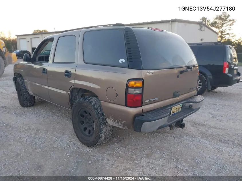 2004 Chevrolet Tahoe Ls VIN: 1GNEC13V54J277180 Lot: 40874428