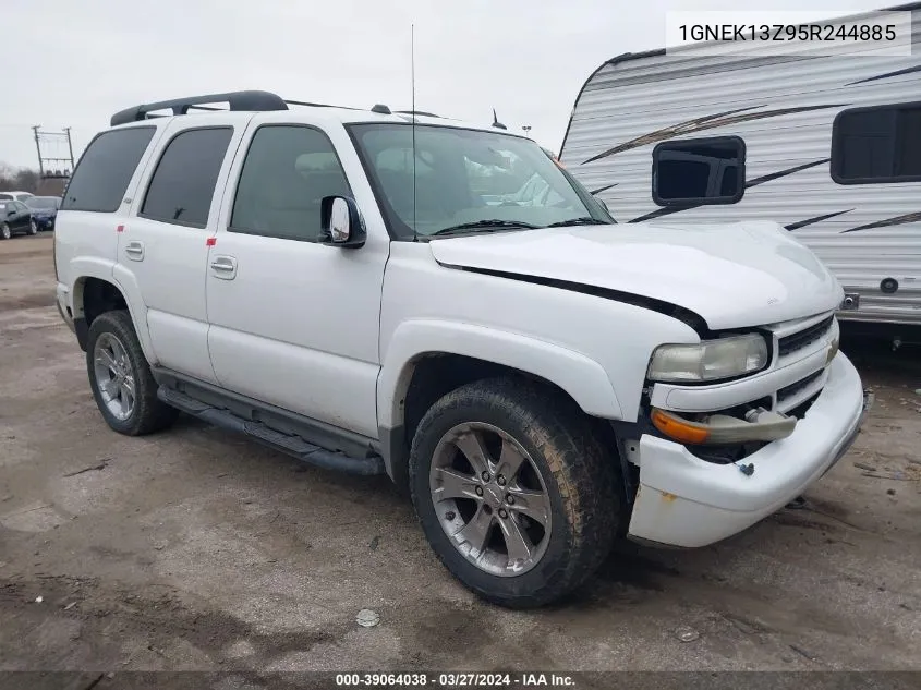 2005 Chevrolet Tahoe Z71 VIN: 1GNEK13Z95R244885 Lot: 39064038