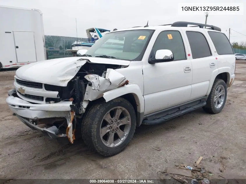 2005 Chevrolet Tahoe Z71 VIN: 1GNEK13Z95R244885 Lot: 39064038