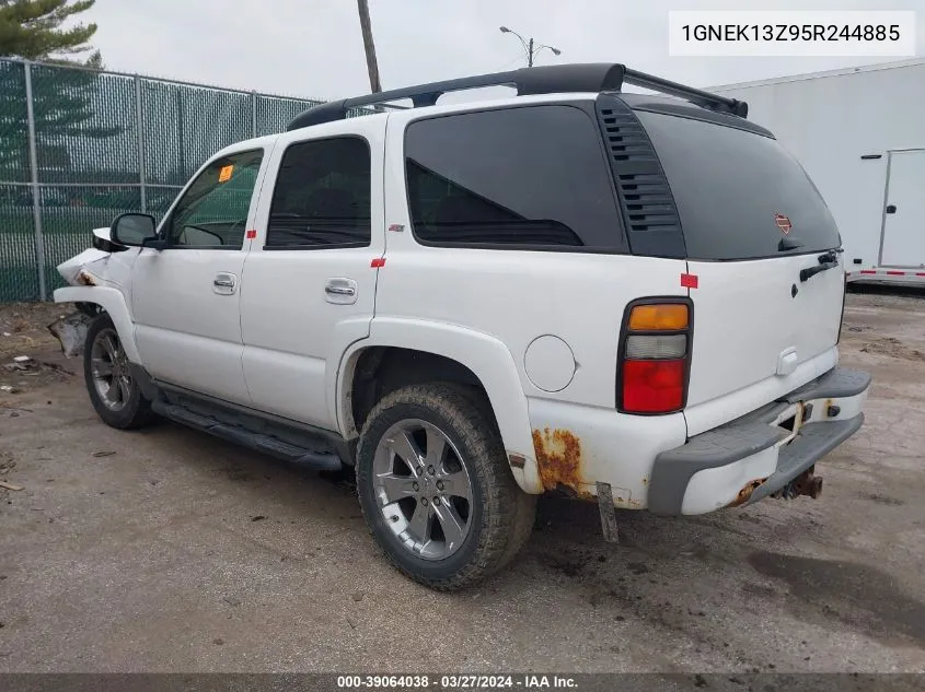 2005 Chevrolet Tahoe Z71 VIN: 1GNEK13Z95R244885 Lot: 39064038