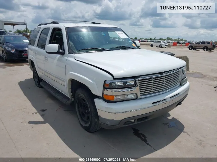 1GNEK13T95J110727 2005 Chevrolet Tahoe Lt