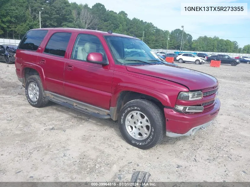 2005 Chevrolet Tahoe Z71 VIN: 1GNEK13TX5R273355 Lot: 39964815