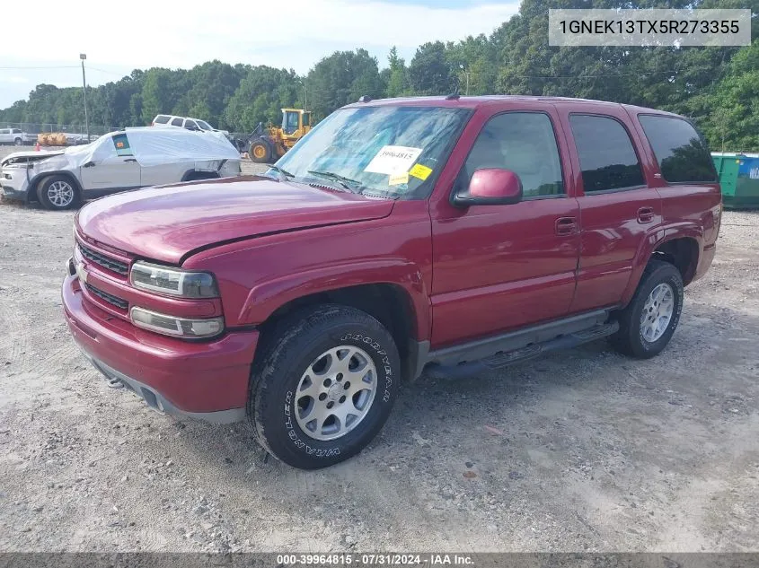 2005 Chevrolet Tahoe Z71 VIN: 1GNEK13TX5R273355 Lot: 39964815