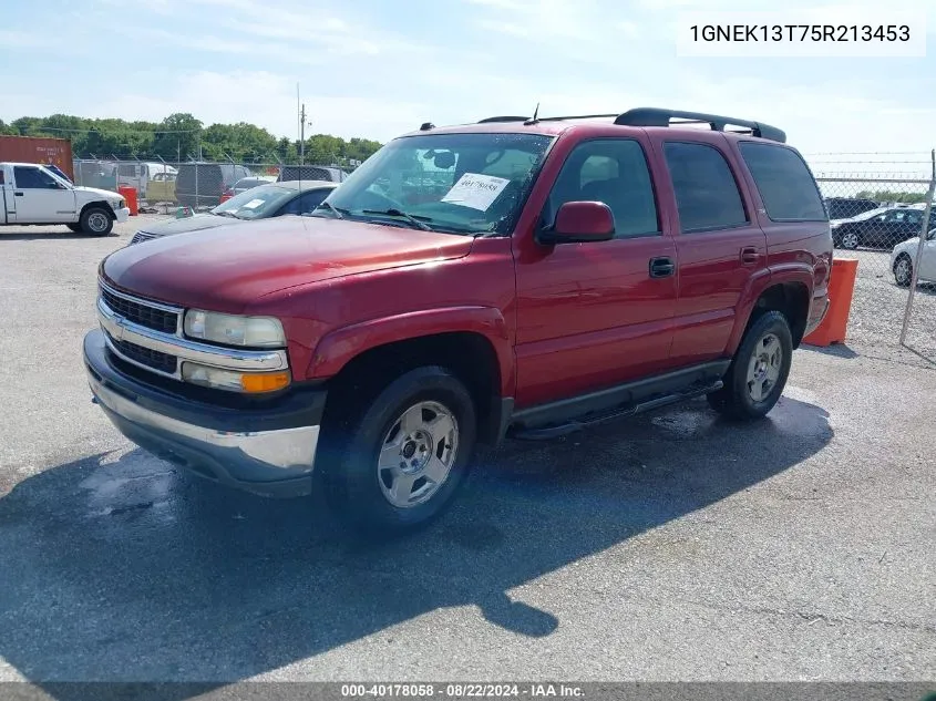 1GNEK13T75R213453 2005 Chevrolet Tahoe Z71