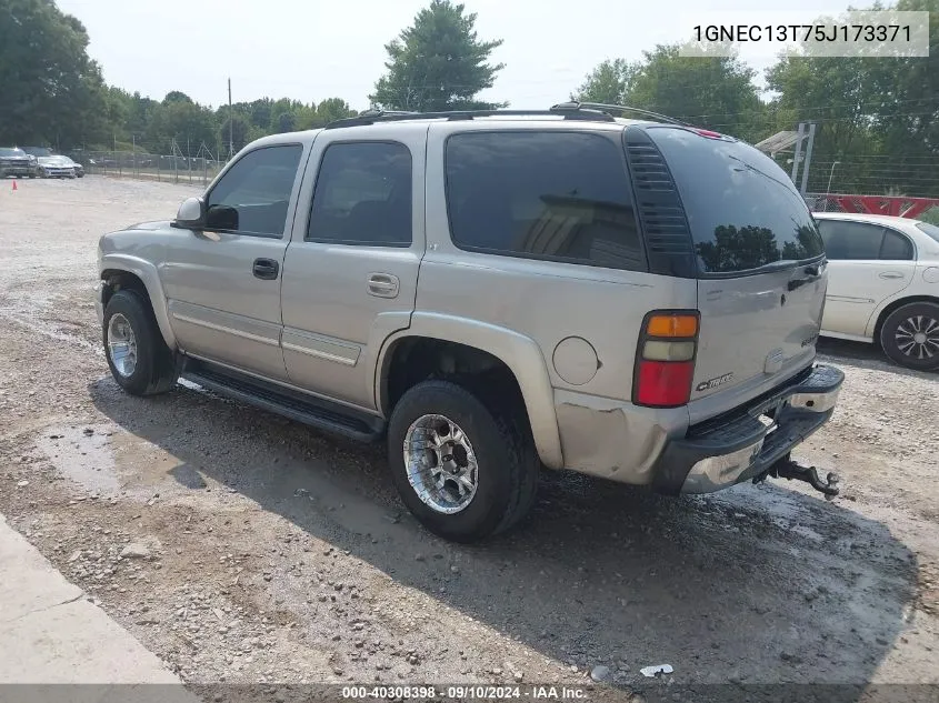 2005 Chevrolet Tahoe Lt VIN: 1GNEC13T75J173371 Lot: 40308398