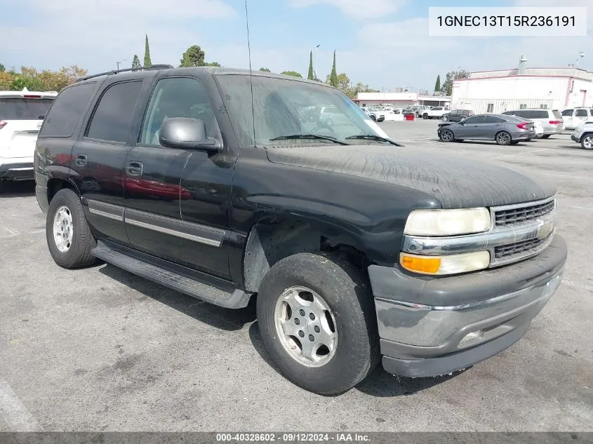 1GNEC13T15R236191 2005 Chevrolet Tahoe Ls/Lt/Z71