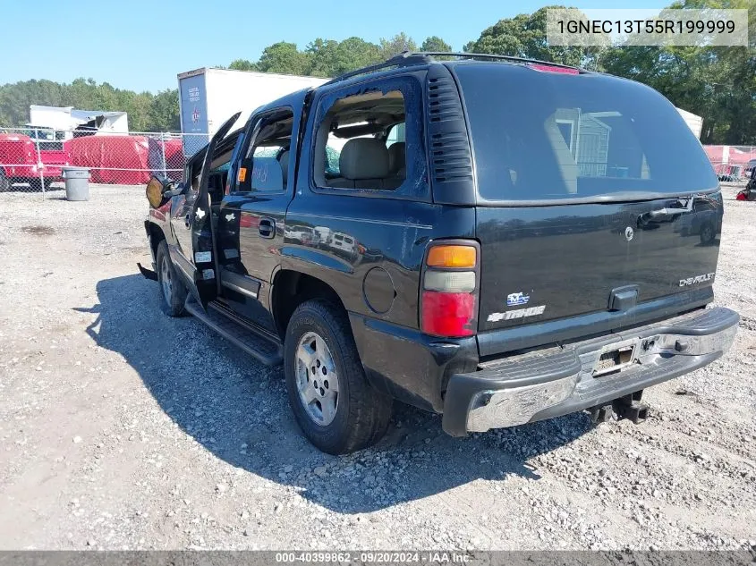 2005 Chevrolet Tahoe Lt VIN: 1GNEC13T55R199999 Lot: 40399862