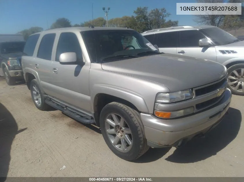 2005 Chevrolet Tahoe Z71 VIN: 1GNEK13T45R207688 Lot: 40450671