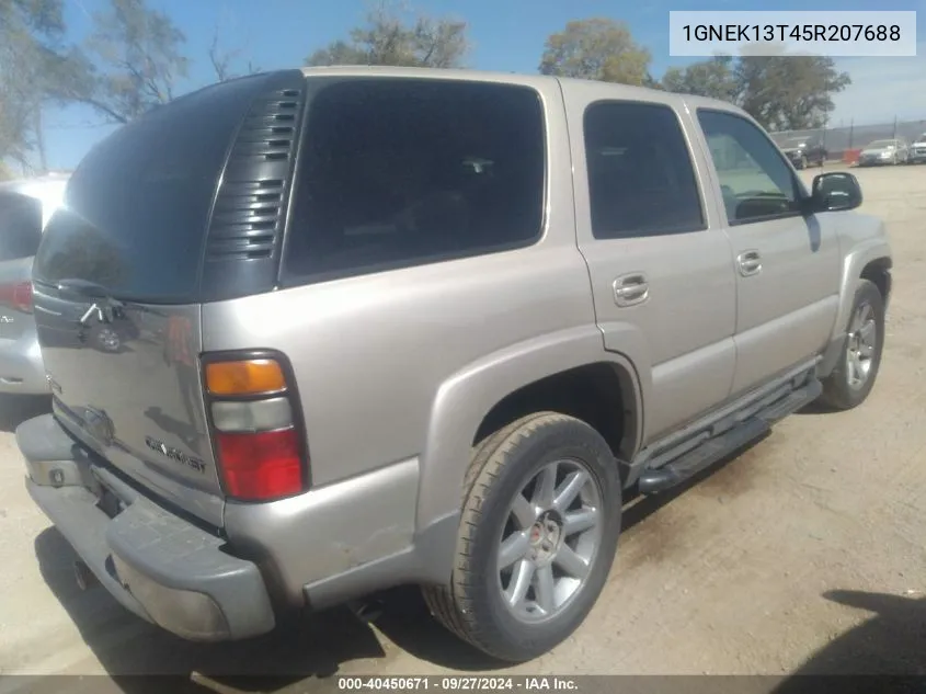 2005 Chevrolet Tahoe Z71 VIN: 1GNEK13T45R207688 Lot: 40450671