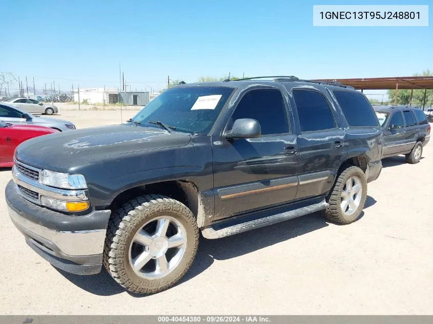 1GNEC13T95J248801 2005 Chevrolet Tahoe Lt