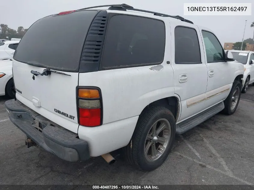 2005 Chevrolet Tahoe Lt VIN: 1GNEC13T55R162497 Lot: 40487295