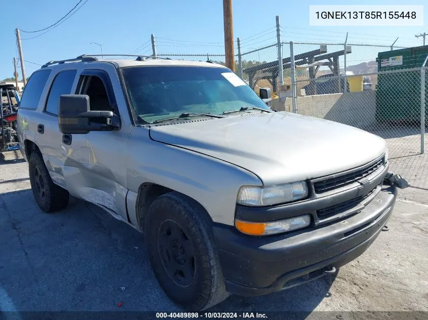 2005 Chevrolet Tahoe Lt VIN: 1GNEK13T85R155448 Lot: 40489898