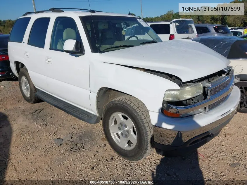 2005 Chevrolet Tahoe K1500 VIN: 1GNEK13T95R107599 Lot: 40518736