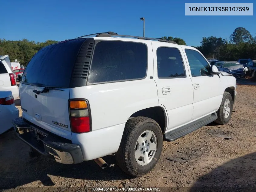 2005 Chevrolet Tahoe K1500 VIN: 1GNEK13T95R107599 Lot: 40518736