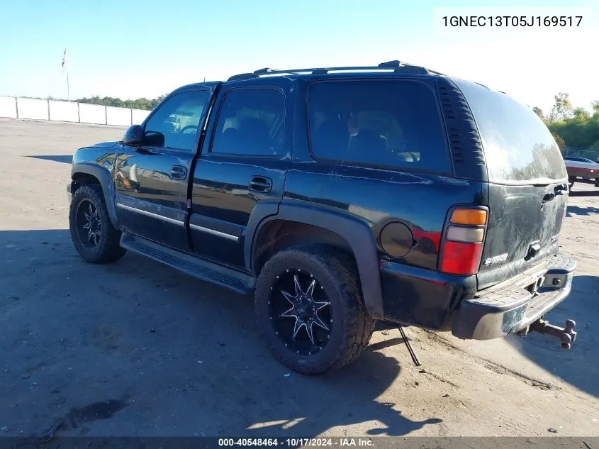 2005 Chevrolet Tahoe Lt VIN: 1GNEC13T05J169517 Lot: 40548464