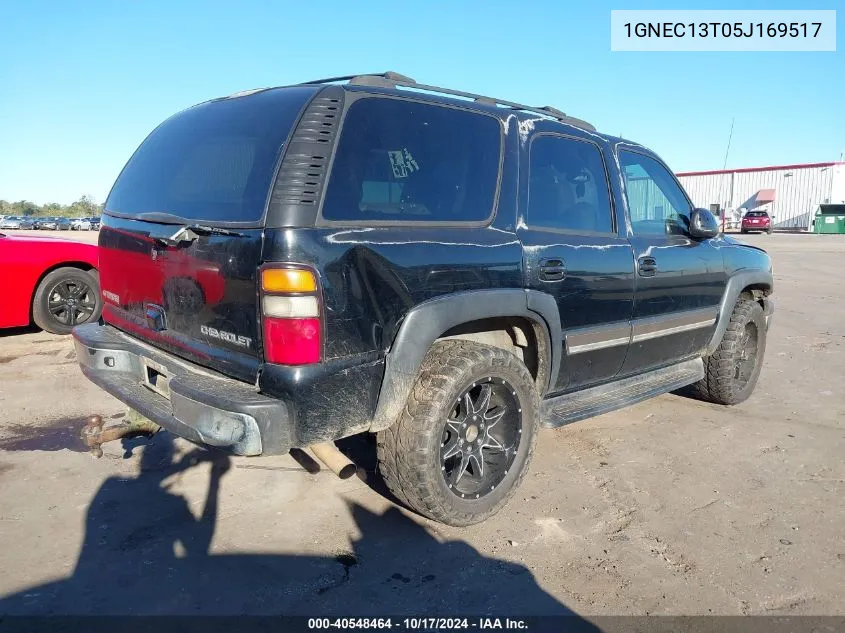 2005 Chevrolet Tahoe Lt VIN: 1GNEC13T05J169517 Lot: 40548464