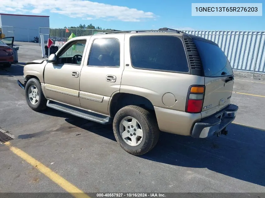 2005 Chevrolet Tahoe Lt VIN: 1GNEC13T65R276203 Lot: 40557927