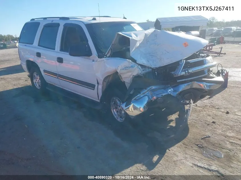 2005 Chevrolet Tahoe Ls VIN: 1GNEK13TX5J267411 Lot: 40590320