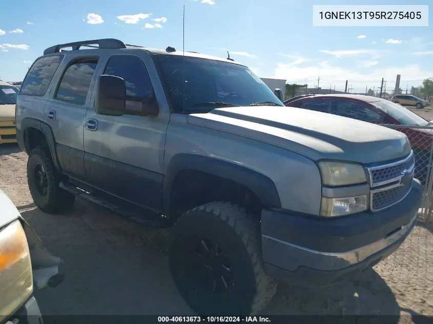 2005 Chevrolet Tahoe Z71 VIN: 1GNEK13T95R275405 Lot: 40613673