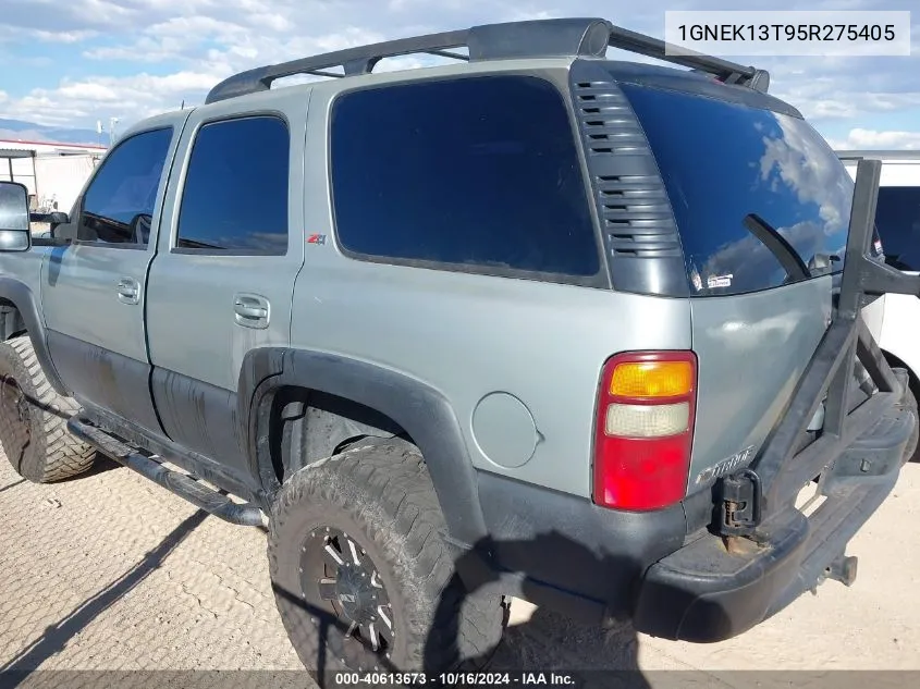 2005 Chevrolet Tahoe Z71 VIN: 1GNEK13T95R275405 Lot: 40613673