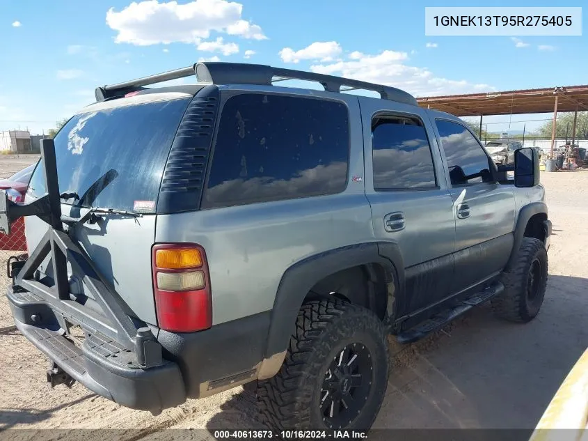 2005 Chevrolet Tahoe Z71 VIN: 1GNEK13T95R275405 Lot: 40613673