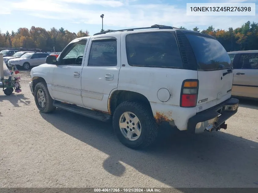 2005 Chevrolet Tahoe Lt VIN: 1GNEK13Z45R276398 Lot: 40617265