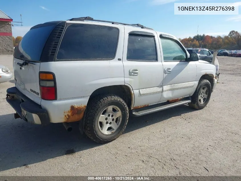 2005 Chevrolet Tahoe Lt VIN: 1GNEK13Z45R276398 Lot: 40617265