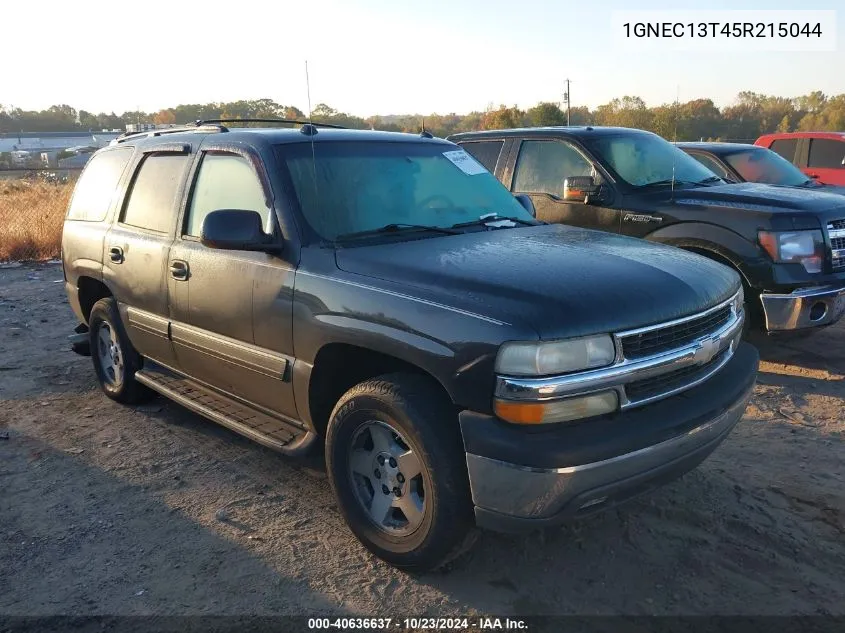 2005 Chevrolet Tahoe Lt VIN: 1GNEC13T45R215044 Lot: 40636637