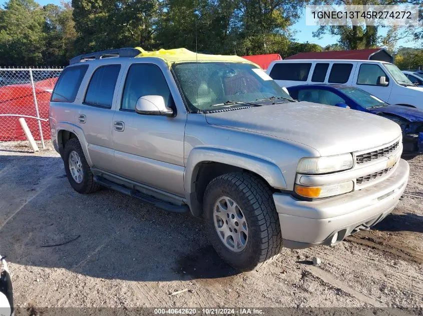 2005 Chevrolet Tahoe C1500 VIN: 1GNEC13T45R274272 Lot: 40642620