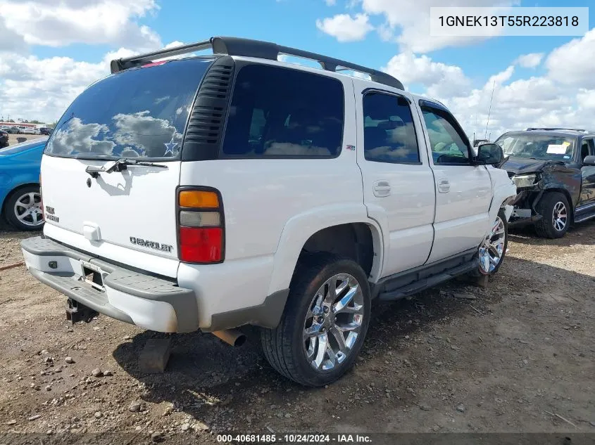 2005 Chevrolet Tahoe K1500 VIN: 1GNEK13T55R223818 Lot: 40681485