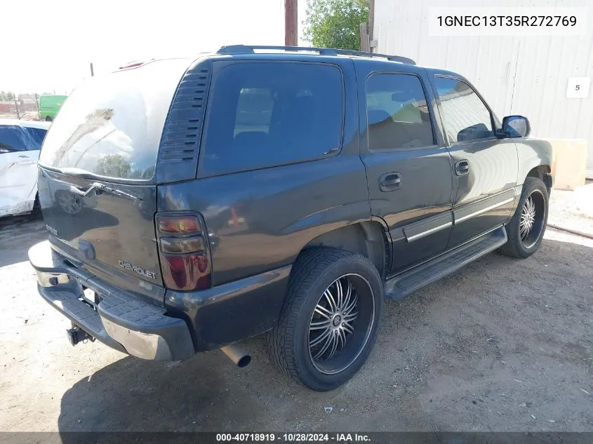 2005 Chevrolet Tahoe Ls VIN: 1GNEC13T35R272769 Lot: 40718919