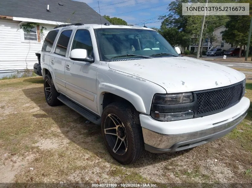 2005 Chevrolet Tahoe Lt VIN: 1GNEC13T95J216673 Lot: 40721909