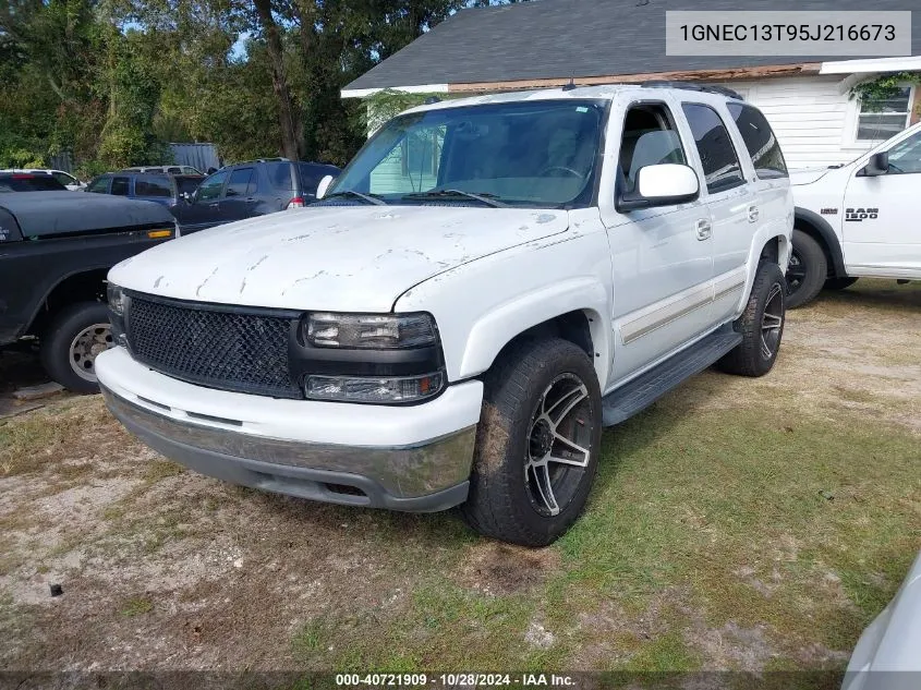 2005 Chevrolet Tahoe Lt VIN: 1GNEC13T95J216673 Lot: 40721909