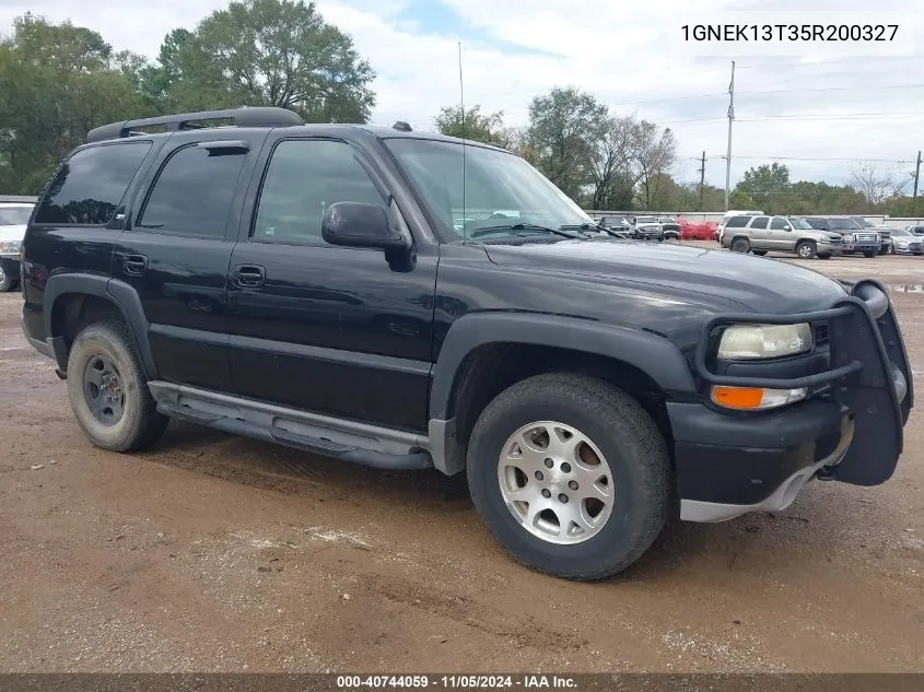 2005 Chevrolet Tahoe Z71 VIN: 1GNEK13T35R200327 Lot: 40744059