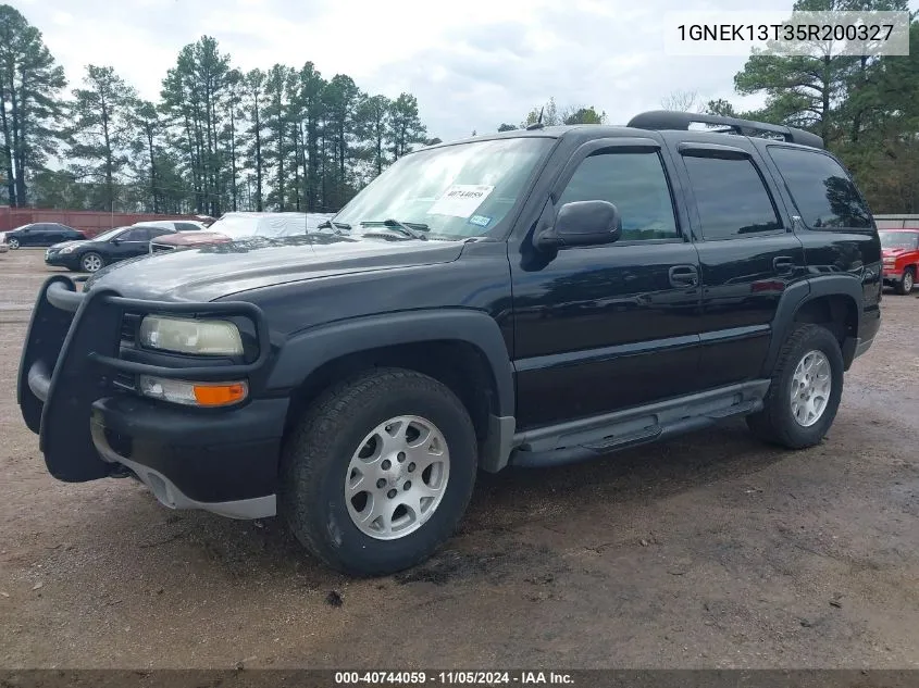 2005 Chevrolet Tahoe Z71 VIN: 1GNEK13T35R200327 Lot: 40744059