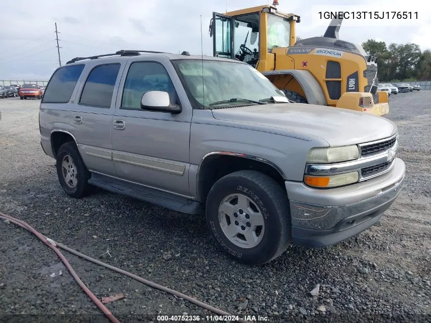 2005 Chevrolet Tahoe Lt VIN: 1GNEC13T15J176511 Lot: 40752336