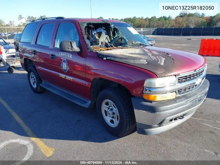 2005 Chevrolet Tahoe Ls VIN: 1GNEC13Z25R182050 Lot: 40764589