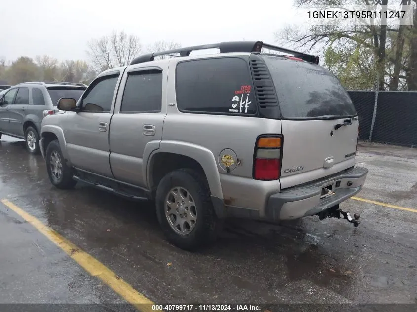 2005 Chevrolet Tahoe Z71 VIN: 1GNEK13T95R111247 Lot: 40799717