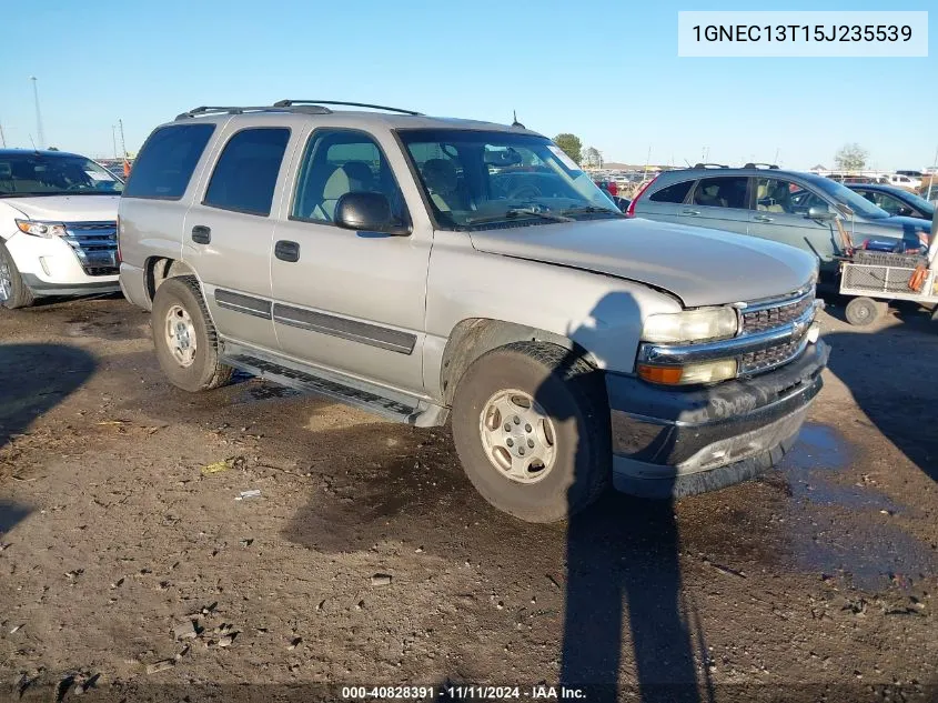 2005 Chevrolet Tahoe Ls VIN: 1GNEC13T15J235539 Lot: 40828391