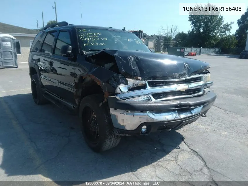 2006 Chevrolet Tahoe K1500 VIN: 1GNEK13TX6R156408 Lot: 12088370