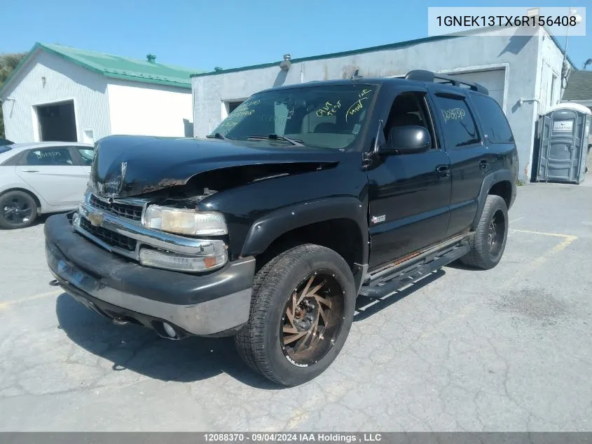 1GNEK13TX6R156408 2006 Chevrolet Tahoe K1500